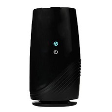 아이담테크 미니 공기 청정기 탁상용 8㎡, HYGEIA-AIR, 블랙