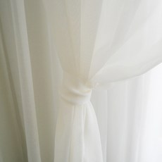 메종텍스타일 디망 쉬어커튼 핀형