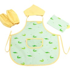 SEMOMS 孩童防水圍裙4件組