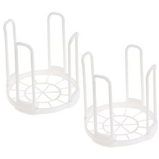 아리코 밥그릇 정리렉, 2개입, 화이트