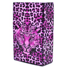 토바킹 핑크표범 담배케이스, 1개