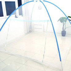 원터치 모기장, 블루