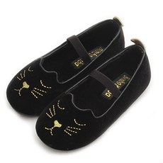 bimbobimba 女童用貓咪樂福鞋 C63109