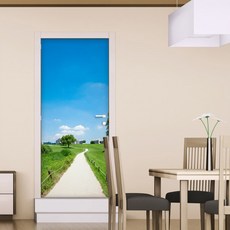 꾸밈 현관문 시트지, 이렇게 좋은날, 100 x 210 cm