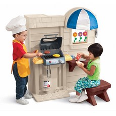 리틀타익스 리틀 양면종합 주방놀이, 혼합 색상, 1개