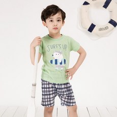 삐삐롱 벤스 남아용 5부 자카드 세트