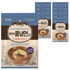 샘표 동치미 물냉면, 190g, 10개입