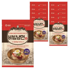 샘표 비빔냉면, 190g, 10개입