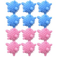 洗衣球 粉*6+藍*6, 1套