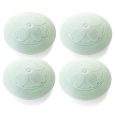 RIVER-GREEN 浴室花排水蓋薄荷, 4件, 薄荷