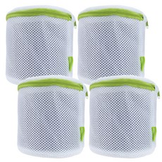 리버그린 이중매쉬 세탁망 4p, 혼합색상, 1세트