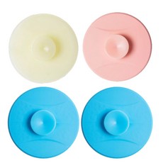 River Green 浴室排水口防臭蓋 隨機出貨, 4入