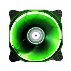 3RSYS 컴퓨터 케이스 쿨러 Circle FAN, Circle FAN(그린), 1개