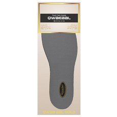 QWAEBAL 金色鞋墊灰色, 1個