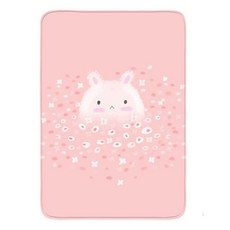 Madeline 優質透氣3D網眼涼感墊, 兔子花朵款