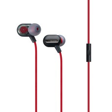 피아톤 유선 이어폰, MS300BA, 블랙