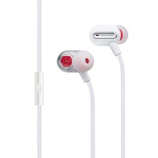 피아톤 유선 이어폰, MS300BA, 화이트
