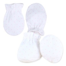 Organic Boom 嬰兒圓點圖案包手套包腳套組