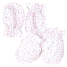 Organic Boom 花雨提花手套腳套 夏季用組