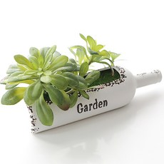 Happy Village 人造綠植盆栽, 1個