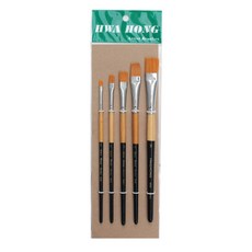 HWAHONG 華虹 產業 950 多用途畫筆套組 5件組, 1號, 2號, 3號, 4號, 5號, 1套