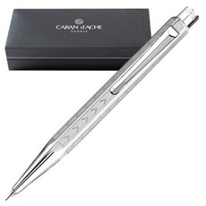 CARAN D'ACHE 瑞士卡達 Ecrido XS Sharp Chevron Palladium, 1組