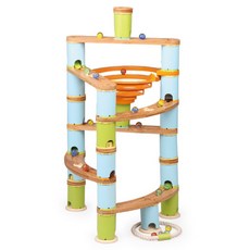 Woodpia 環保軌道積木 Woody Rail B套組, 混合顏色, 1個