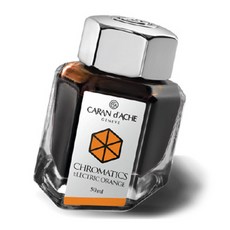 까렌다쉬 병잉크 50ml, 일렉트릭 오렌지, 1개