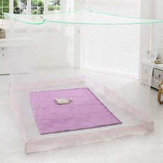 Living Plus 方形蚊帳, 白色的