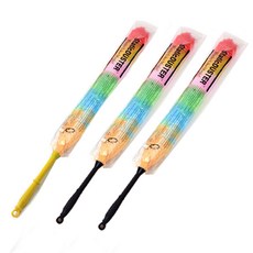 RIVER-GREEN 彩虹清潔毛撢, 隨機發貨, 3片