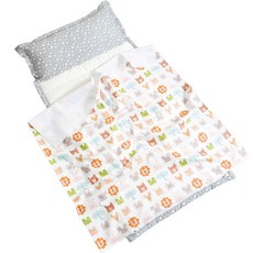 Coney Island 夏季印花午睡被套組+防水包 隨機出貨, 動物款