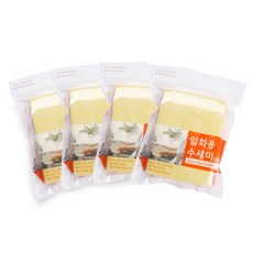 유하우스 일회용 수세미 휴대용 10p, 4개