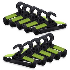 STAR 防滑兒童衣架, 綠色, 100個