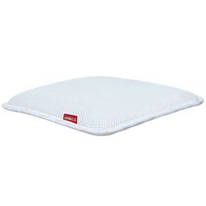 LIVING PLUS 3D網眼汽車用通風坐墊 雙層, 白色