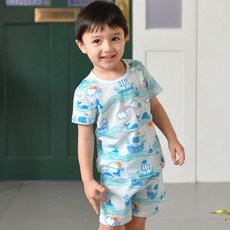 메이키즈 남아용 보물섬 쟈가드 5부 실내복