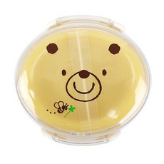 하코야 아기동물 유아용 도시락, 아기곰 (52052), 1개