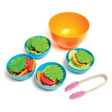 러닝리소스 스프라우츠 야채 샐러드만들기 소꿉놀이 38p LER9745-D, 혼합 색상, 1개