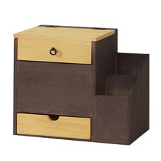 보네르스토리 보네르 스퀘어화장대, 초코