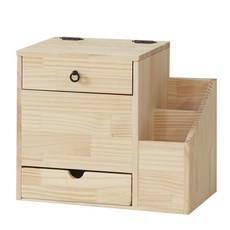 보네르스토리 보네르 스퀘어화장대, 내추럴