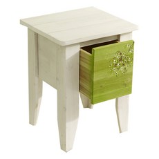 Bonaire Story Edge 存儲 1 英寸凳子, 綠色