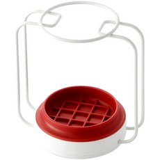 Riverarista Urban烹飪工具廚房用具架, 白紅