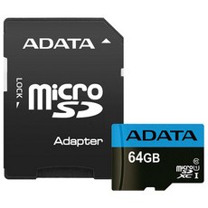 ADATA premier MicroSD UHS-I 100MB 메모리카드, 64GB, 1개