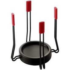 리베라리스타 어바노 컵걸이 다용도 스탠드, 블랙 레드, 1개