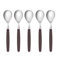 MAHO 兒童湯匙, Brown, 5入