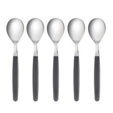 MAHO 孩童湯匙, Dark Gray, 5支