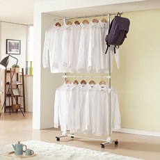 高級移動式2層衣架, 單色