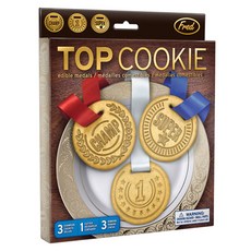 Fred 獎牌造型餅乾模具, 混色, 1個