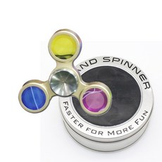 대한 고급 매탈스피너 + 케이스, 골드, 1개