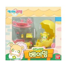 반다이 에그엔젤코코밍 수건의 엔젤 베이밍, 1개, 1개