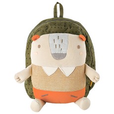 ASB 孩童用可愛熊圖案背包, BQA32701G81(卡其色)